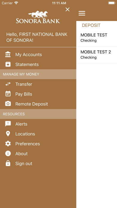 Screenshot #1 pour Sonora Bank - Mobile