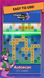 cheat for words with friends iphone screenshot 1