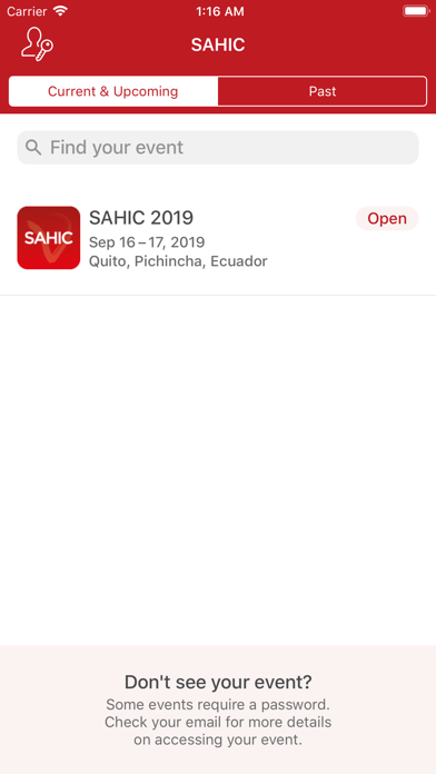 How to cancel & delete SAHIC Hotel Conference from iphone & ipad 2