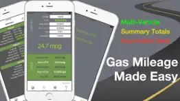 gas mileage calculator and log iphone screenshot 1