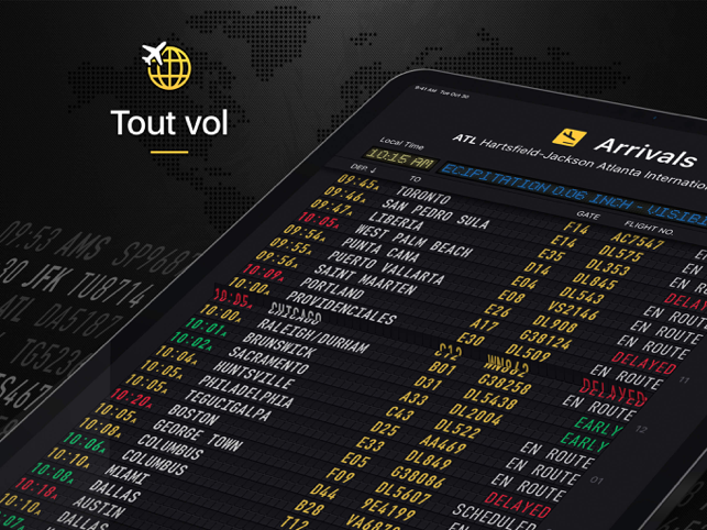 ‎Flight Board - Suivi de vols Capture d'écran