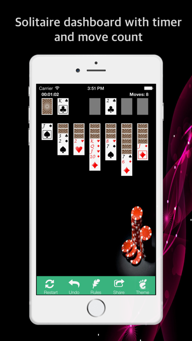 Solitaire Easy spider gameのおすすめ画像1