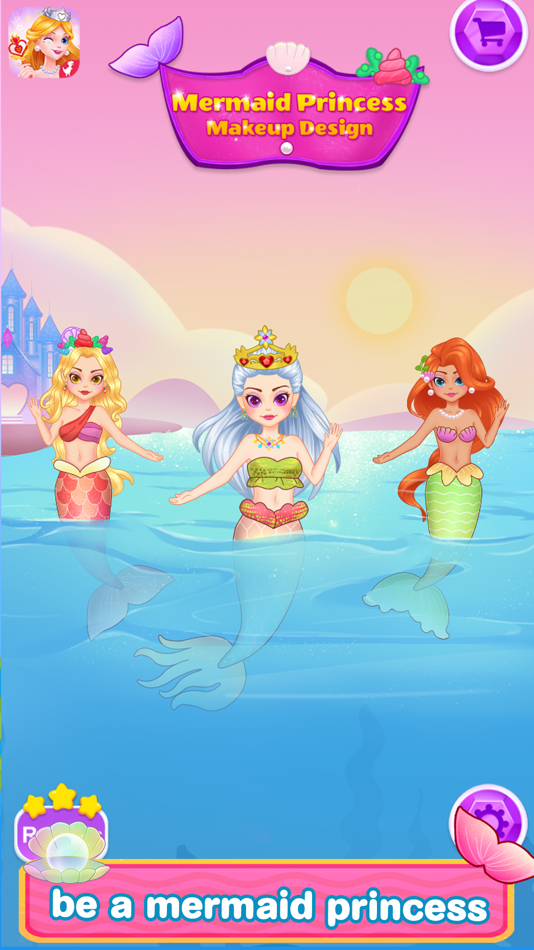 Mermaid Princess Makeup Design - 1.8 - (iOS)