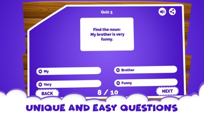 Learn Noun Quiz Games For Kids Screenshot