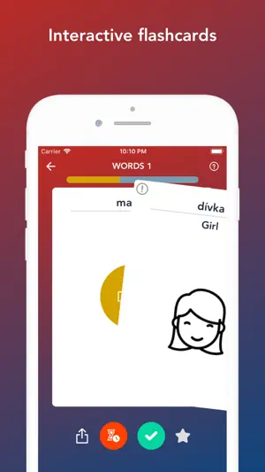 Tobo: Learn Czech Vocabulary screenshot 2