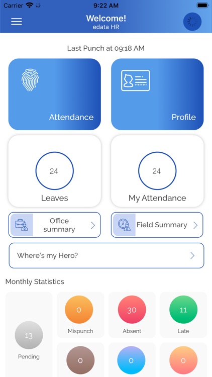 Poros - Attendance App
