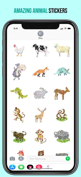 Game screenshot Animated Doted Animals Sticker mod apk