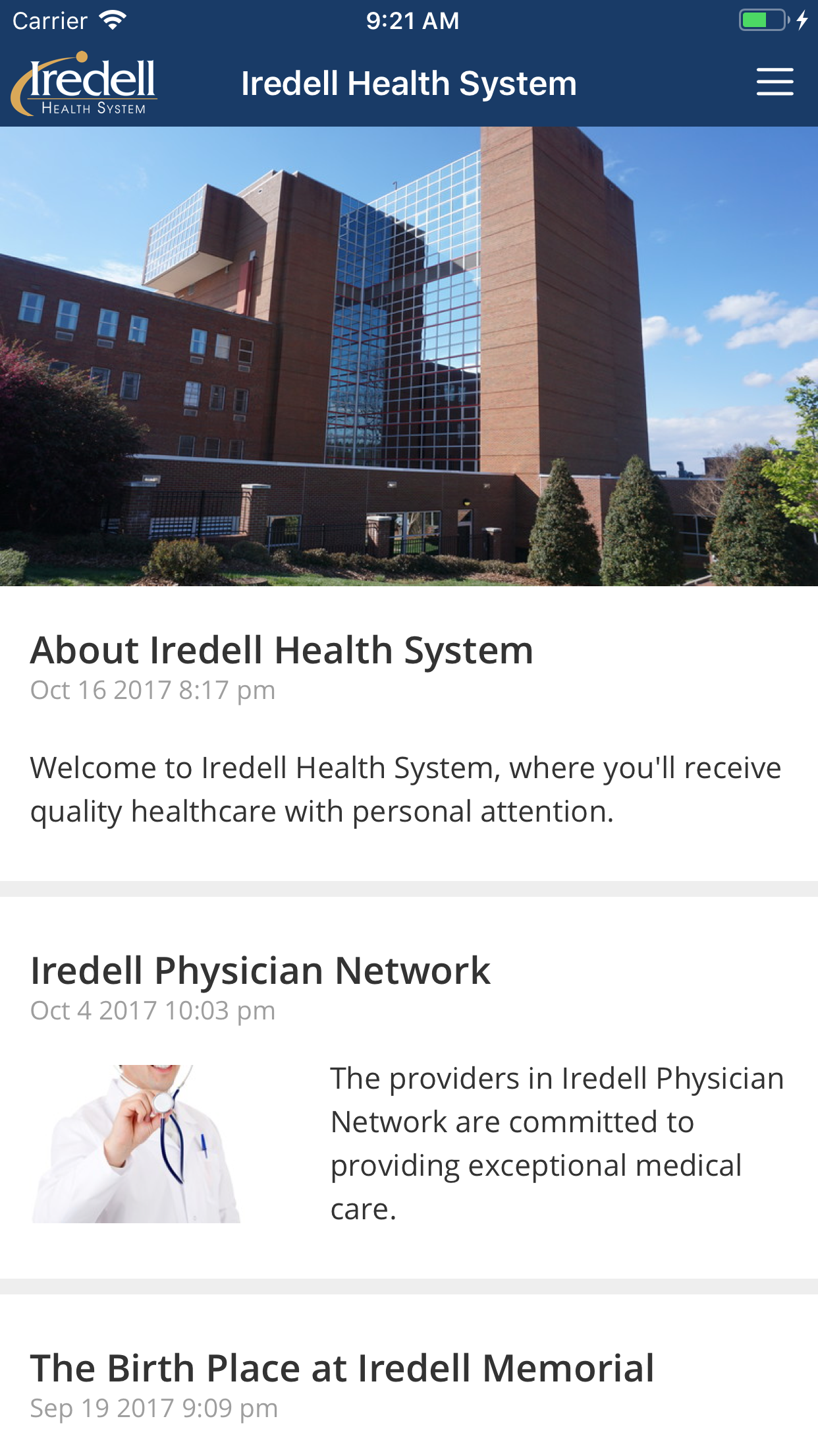 I-Connect with Iredell Health