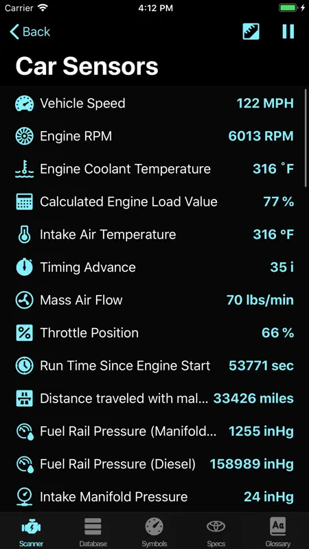 OBD for Toyota screenshot 5 of 10