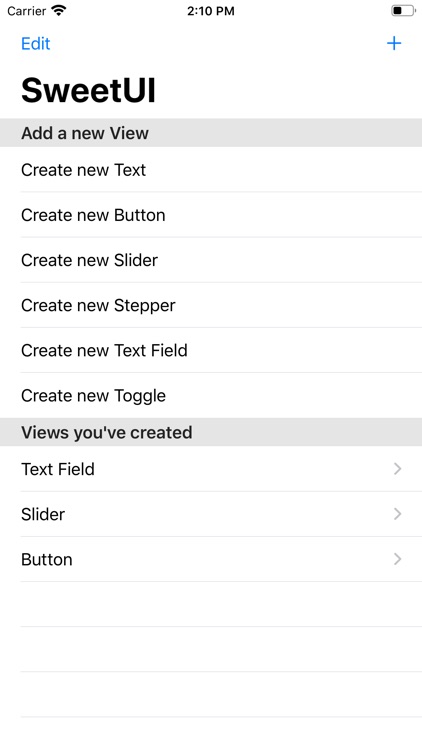 SweetUI View Creator screenshot-3