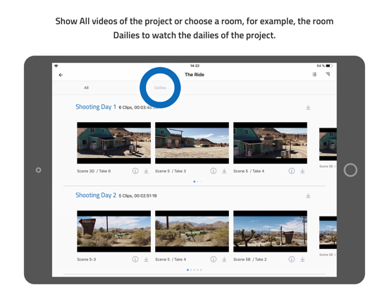 Screenshot #4 pour Dailies Player by Webgate