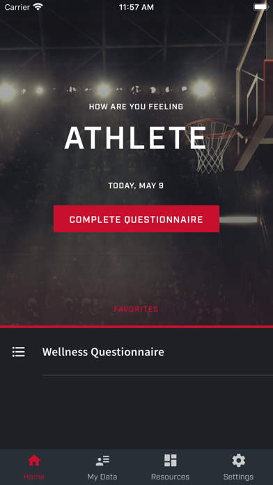 NBA MyHealth Screenshot