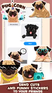 How to cancel & delete pug puppy dog emoji & stickers 4
