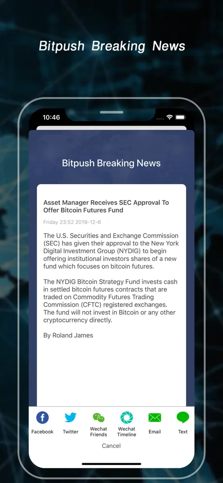 Bitpush - Bitcoin Price & News