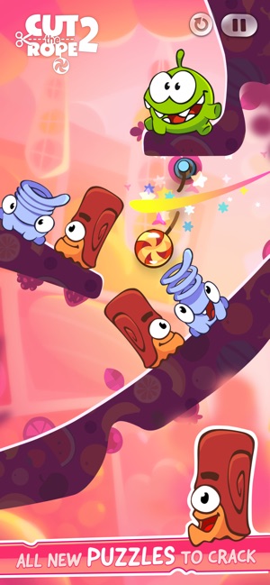 Abracadabra! Om Nom is back in Cut the Rope: Magic, out now on iOS