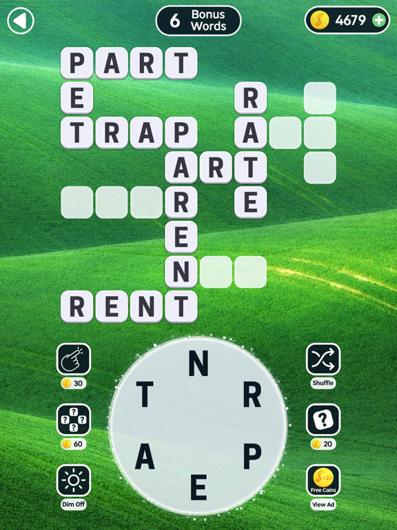 Word Swipe Connect: Crossword iPad screenshot 5 - Games app