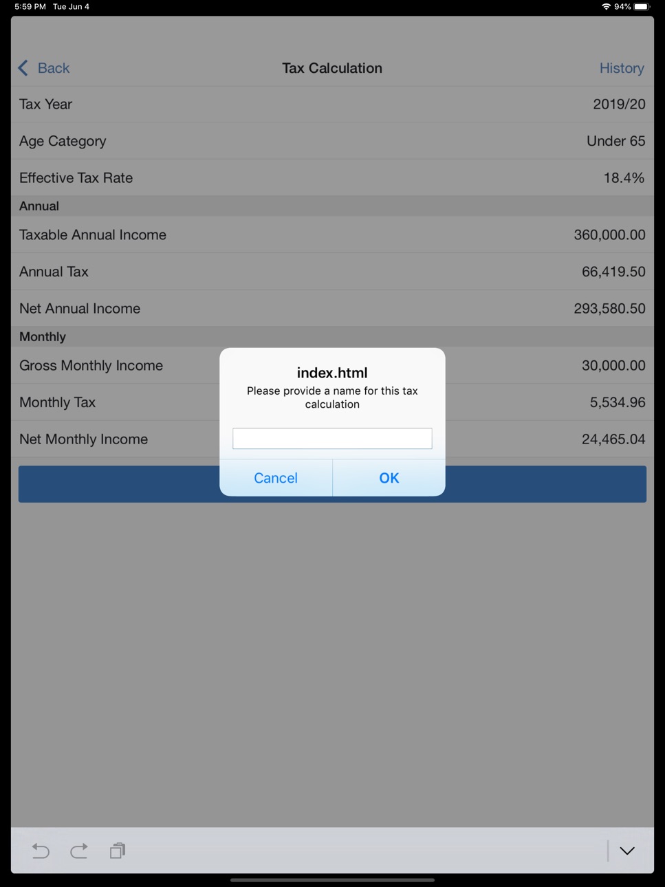 iPad screenshot