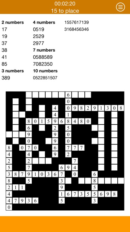 Number Fillin vla screenshot-3