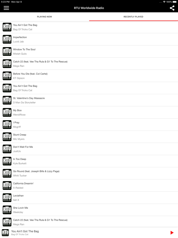 Screenshot #5 pour RTU Worldwide Radio