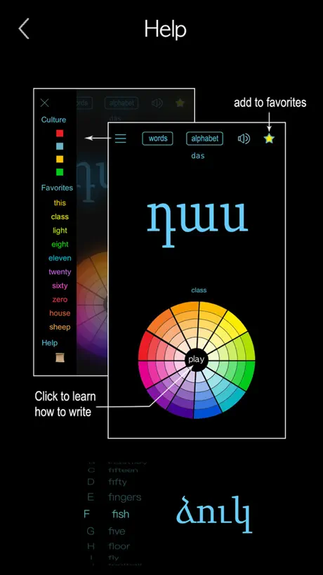 Armenian Words & Writing