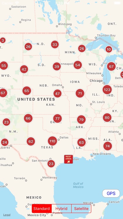 Rest Areas - USA