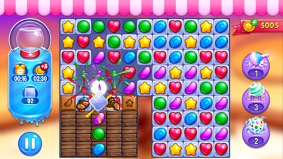 Jewel World PRO Candy Edition : Mash and Crush the Sweet Bean to Progress in this Match3 Adventure screenshot 5