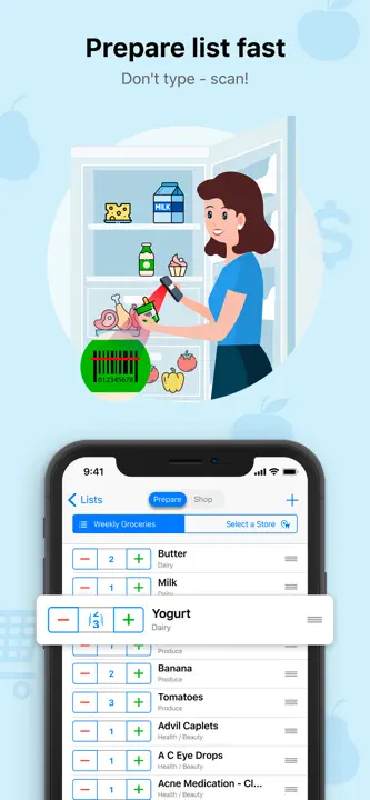 Grocery Gadget Lite : capture d’écran 3 sur 6