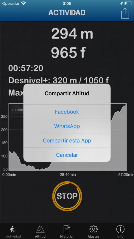 Altimetro Offline Pro screenshot 5 of 5