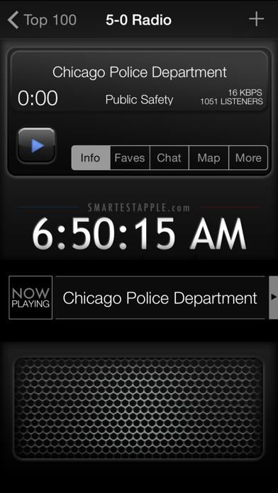 5-0 Radio Police Scanner Screenshot