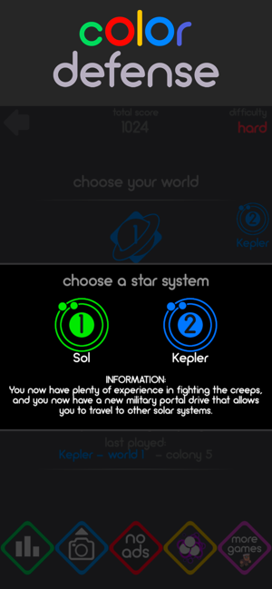 ‎Color Defense - A TD Puzzler Screenshot