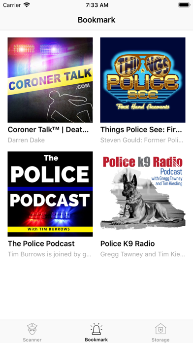 Pro Police Scanner Radio+ Fire Screenshot 3 - AppWisp.com Pro Police Scanner Radio+ Fire Screenshot 3 - AppWisp.com