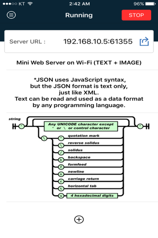 Mini Web Server on WiFi screenshot 2