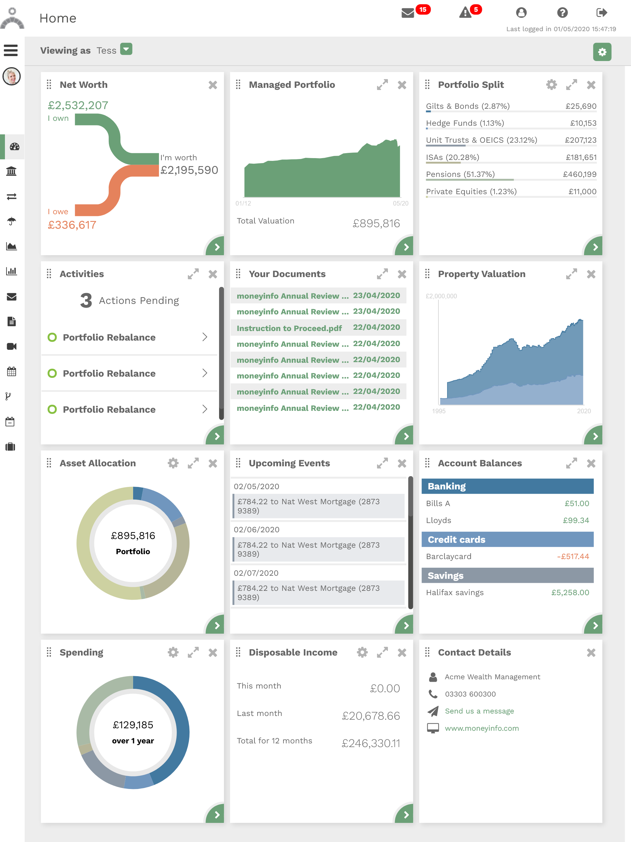 Hawksmoor Client Portal