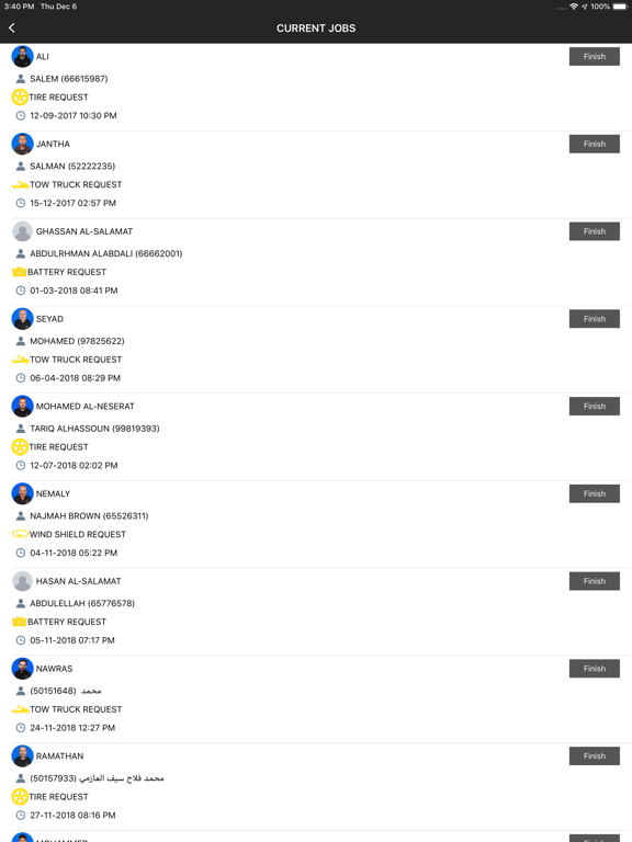 PT Call Center iPad screenshot 4 - Navigation app