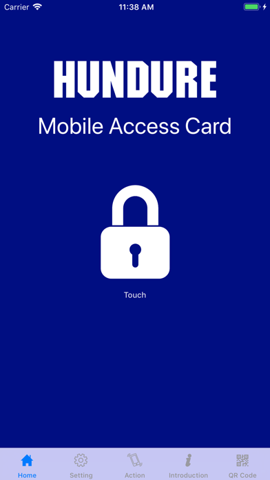mCard Access Screenshot