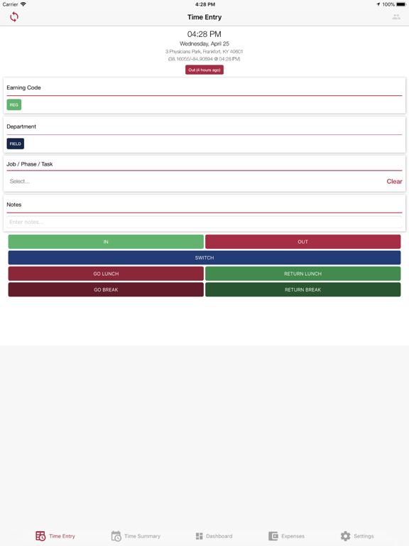 Screenshot #4 pour On-Time Web Mobile