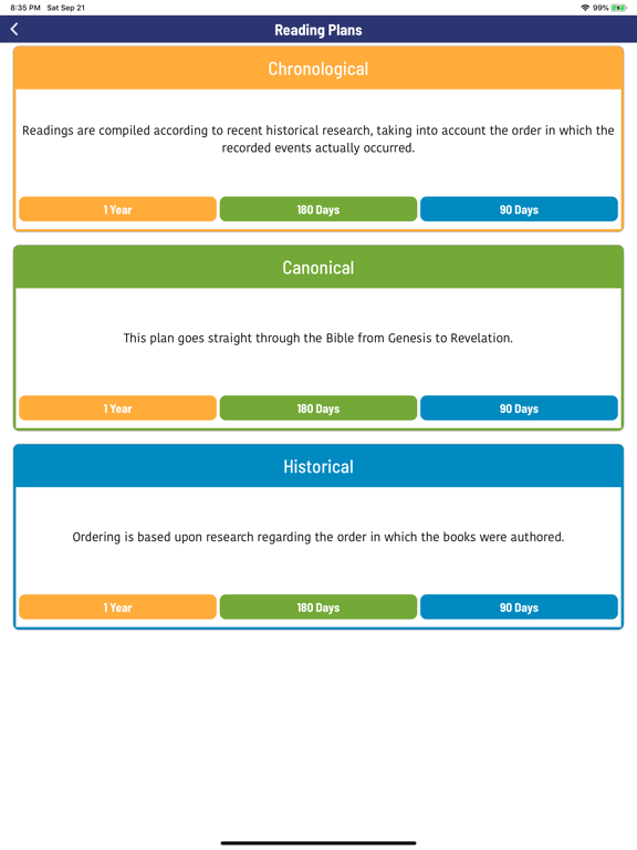 Screenshot #5 pour World English Bible Offline