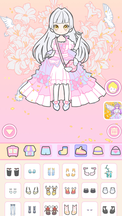 Vlinder Girl - Dress Up Games Screenshot