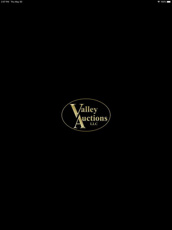 Valley Auctions iPad screenshot 1 - Business app