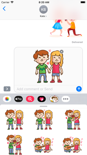 Cutie Girl Stickers(圖3)-速報App
