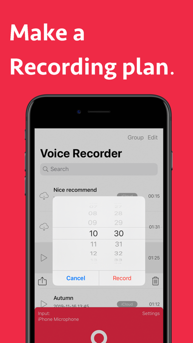 Voice Recorder - Memo + Editor Screenshot