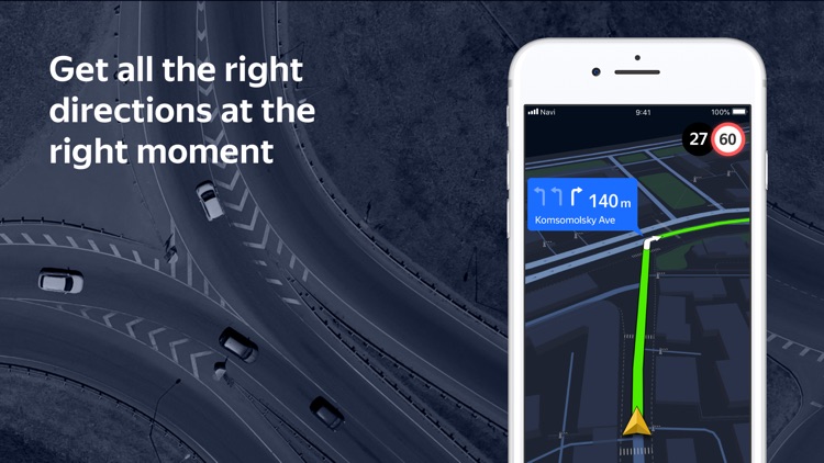 Yandex.Navi – navigation, maps