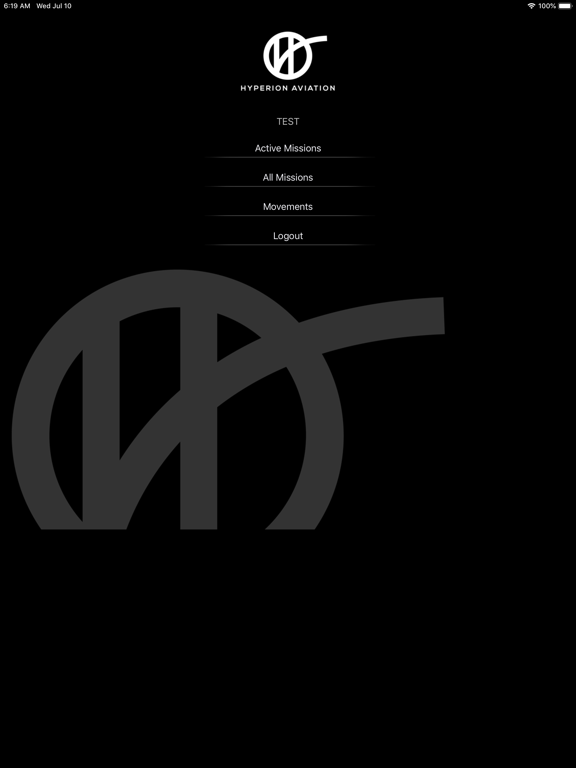 Hyperion Aviation app screenshot 2