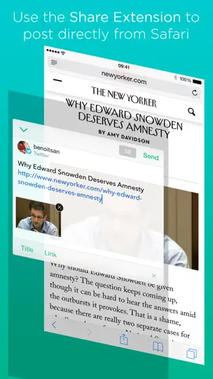 Screenshot von Linky: Share Links & More auf dem iPhone 1