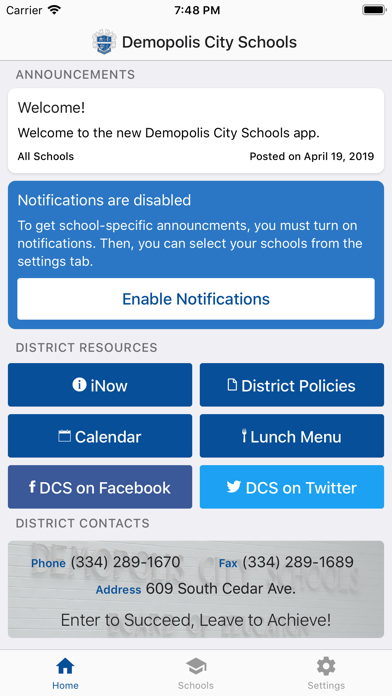 How to cancel & delete DCS - Demopolis City Schools from iphone & ipad 1