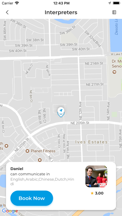 LANGUAGE PICKUP iPhone screenshot 3 - Business app