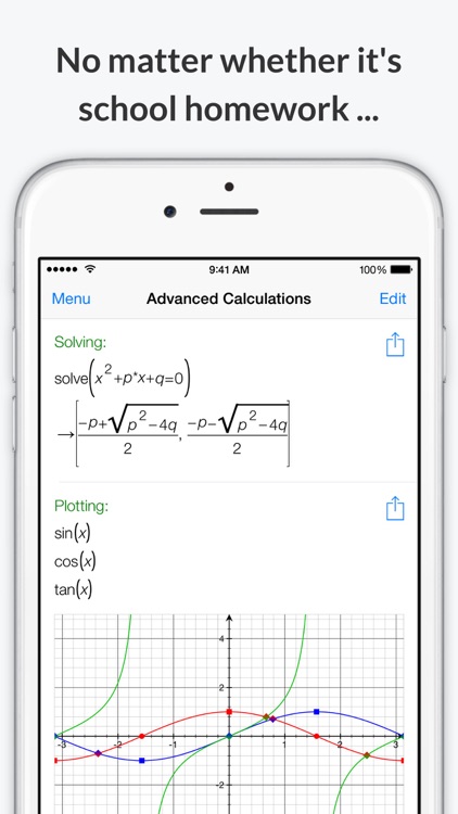 Mathematics with PocketCAS Pro