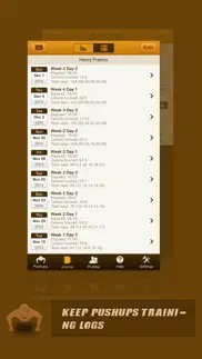 pushups coach iphone screenshot 4
