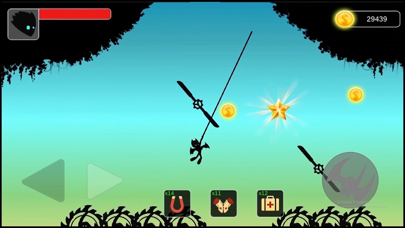 Stickman swing : Rope Swing screenshot 3