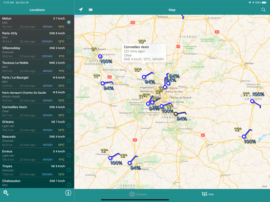Wind Seeker iPad app afbeelding 2